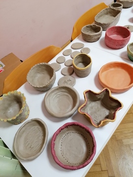 Delavnica Oblikovanje gline 9